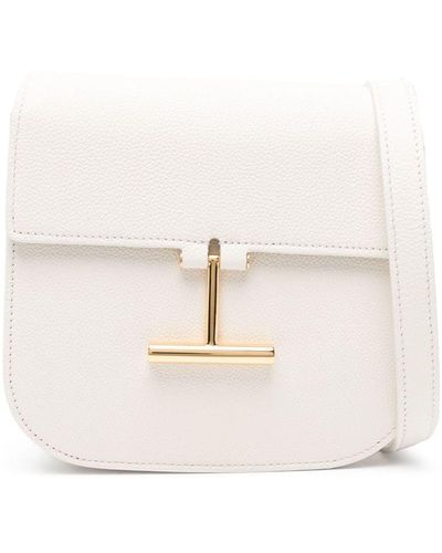 Tom Ford Shoulder And Crossbody Day Bag Bags - Natural