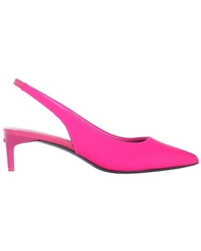 Max Mara Slingback Court Shoes - Pink