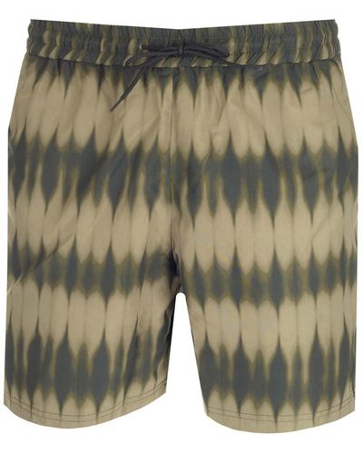 A.P.C. Nylon Shorts - Green