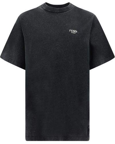 Fendi Short sleeve t-shirts for Men, Online Sale up to 50% off