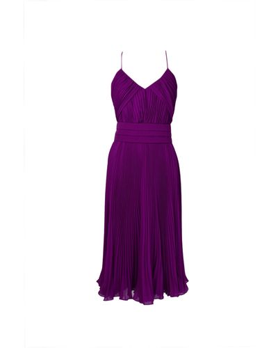 Purple Max Mara Pianoforte Dresses for Women | Lyst