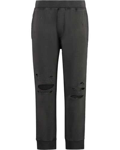 DSquared² Cotton Track-Pants - Grey