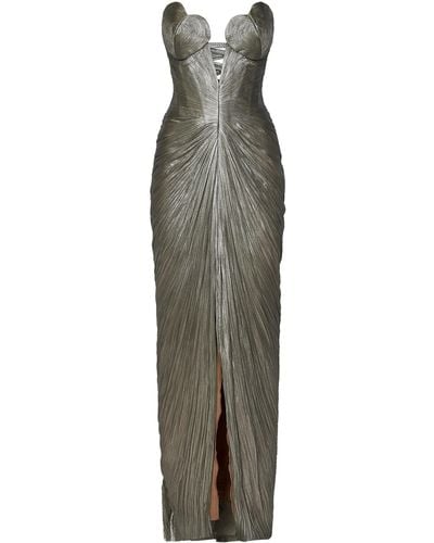 Maria Lucia Hohan Reina Long Dress - Metallic