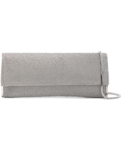 Benedetta Bruzziches Kate Crystal Bag Crystal On - Gray