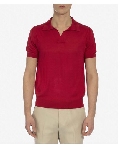 Larusmiani Harry Polo Polo Shirt - Red
