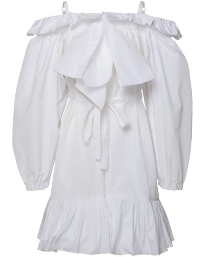 Patou Polyester Dress - White