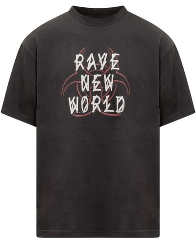 44 Label Group Rave New World T-shirt - Black