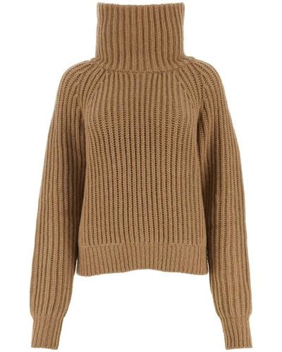 Khaite Cashmere Jumper - Natural