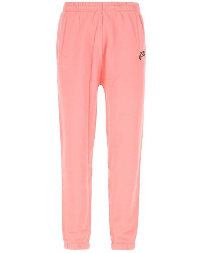 Maison Kitsuné Pink Cotton Sweatpants