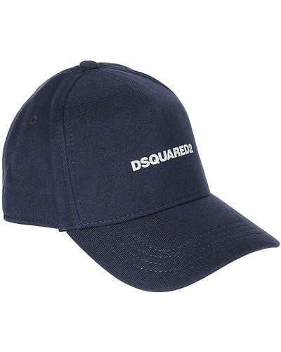 DSquared² Classic Logo Baseball Cap - Blue
