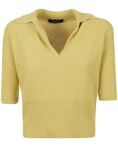 Fabiana Filippi Collared Sweater - Yellow