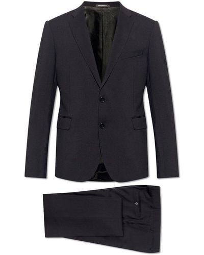 Emporio Armani Wool Suit - Blue