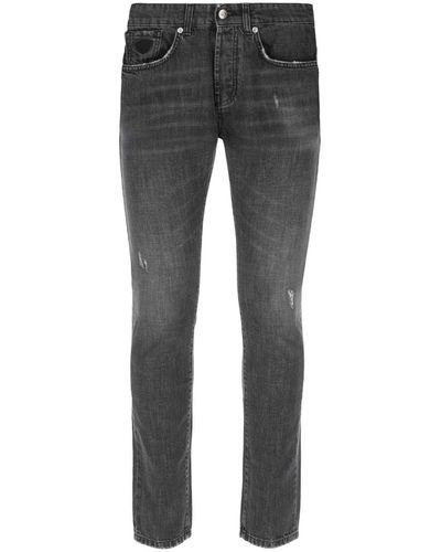 John Richmond Charcoal Denim Jeans - Black