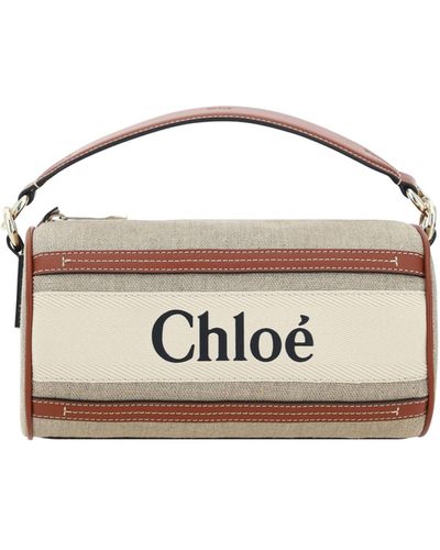 Chloé Woody Handbag - Metallic