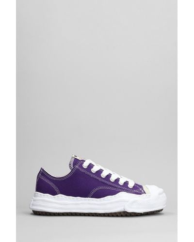 Maison Mihara Yasuhiro Hank Low-top Sneakers - Purple