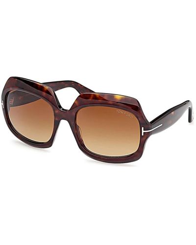 Tom Ford Tf1155 52F Sunglasses - Brown