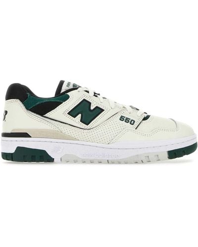 New Balance Leather 550 Trainers - White