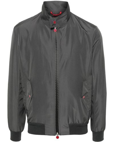 Kiton Bomber Jacket Clothing - Gray