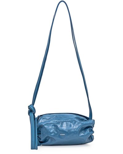 Jil Sander Leather Bag - Blue