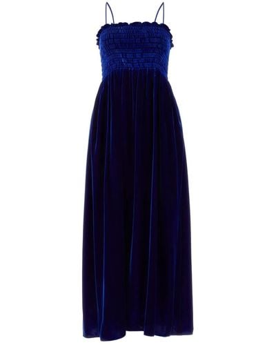 Gucci Velvet Dress - Blue