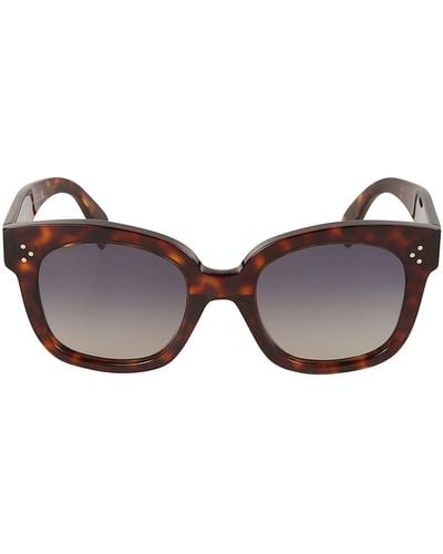 Celine Square Frame Sunglasses - Black