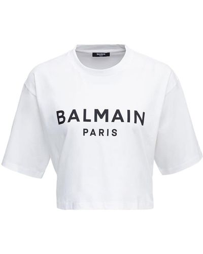 Balmain T-shirts for Women | Online Sale up to 57% off | Lyst