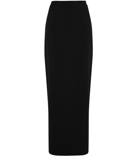 Elisabetta Franchi Long Skirt - Black