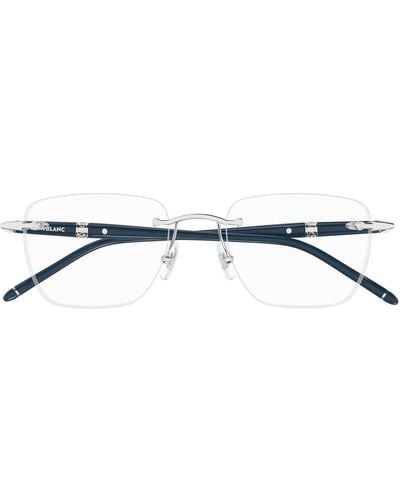 Montblanc M Mb0346O Linea Meisterstück Eyeglasses - Blue
