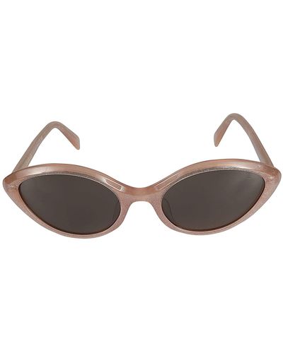 Celine Embellished Cat-eye Sunglasses - Brown