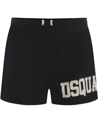 DSquared² Swimsuit Made Of Nylon - Black
