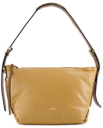 Isabel Marant Leyden Zipped Shoulder Bag - Brown