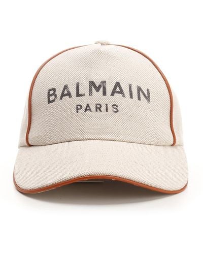 Balmain Caps - Natural