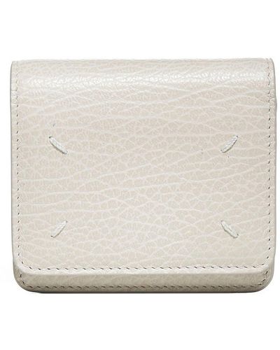 Maison Margiela Small Chain Wallet - Natural