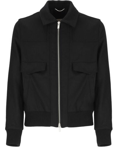 PT01 Wool Padded Jacket - Black