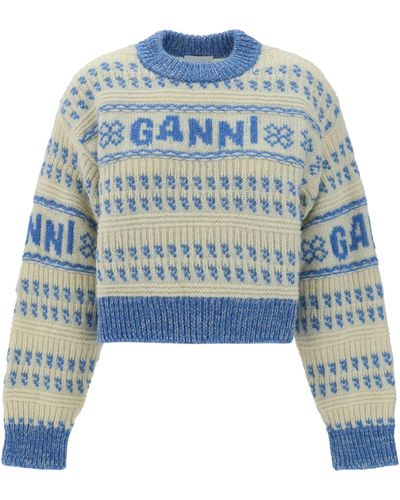 Ganni Knitwear - Blue