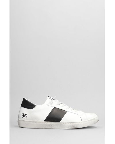 2Star Sneakers In White Leather