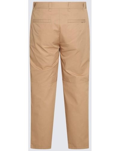 Lanvin Cotton And Wool Blend Pants - Natural