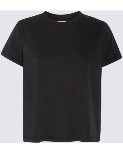 Khaite Black Cotton T-shirt