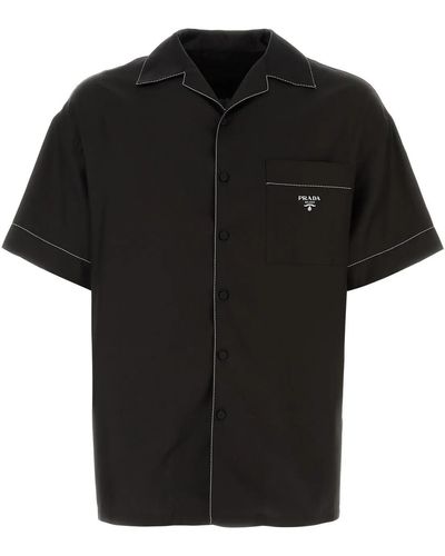 Prada Short Sleeve Shirt - Black