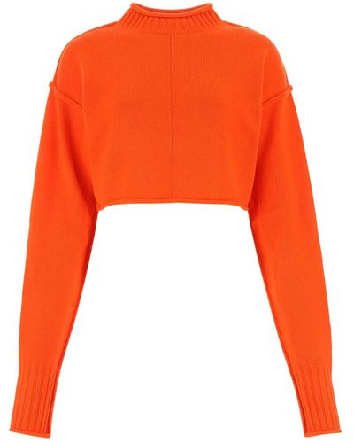 Sportmax Orange Wool Blend Maiorca Jumper