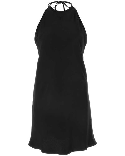 Miu Miu Satin Dress - Black