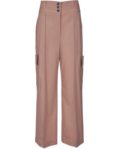 MSGM Trousers - Natural