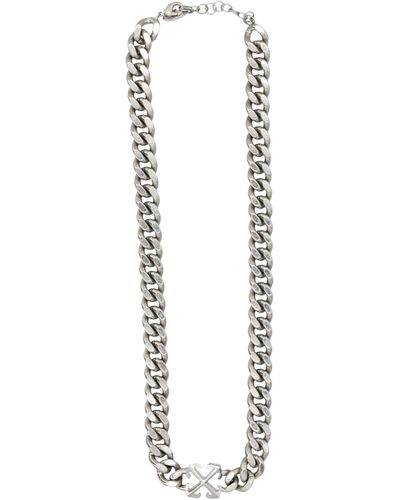 Off-White c/o Virgil Abloh Off- Arrow Chain Necklace - White