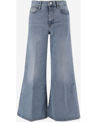 FRAME Stretch Cotton Jeans - Blue