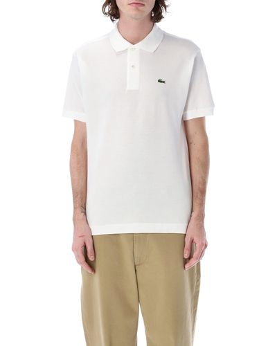 Lacoste Classic Fit Polo Shirt - White