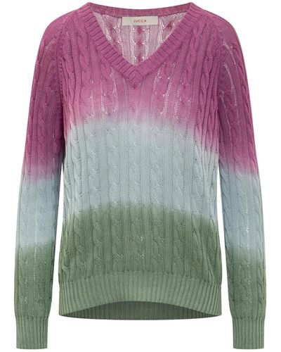Jucca Trecce Sweater - Pink
