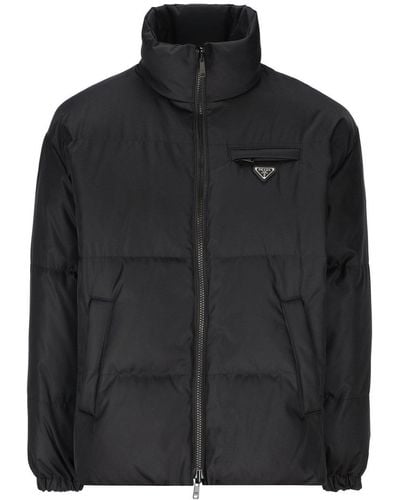 Prada Reversible Zip-Up Jacket - Black