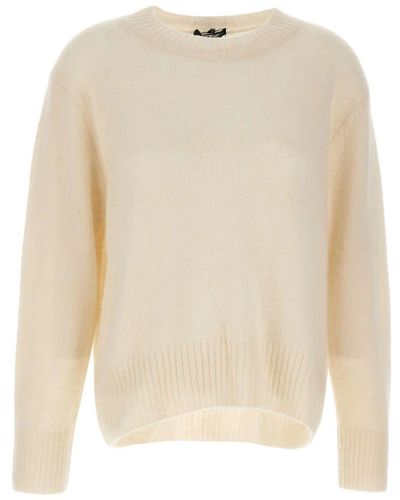A.P.C. "alison" And Merino Wool Pullover - Natural