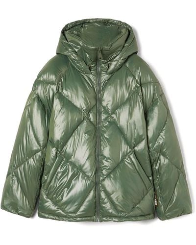OOF WEAR Jacket 9000 Shiny Light Nylon Moss Green