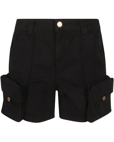 Pinko Porta Shorts Tricottina Stretc - Black